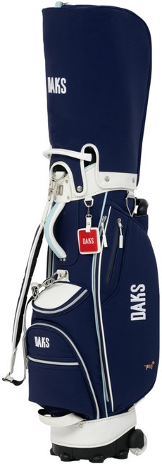 닥스골프 여성용 경량 골프백 + 휠 캐디백 세트 DKCB-033L, NAVY