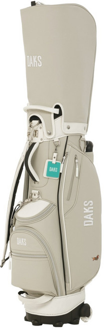 닥스골프 여성용 경량 골프백 + 휠 캐디백 세트 DKCB-033L, MINT