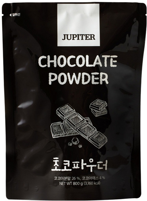 朱比特 巧克力粉, 800g, 1入, 1個