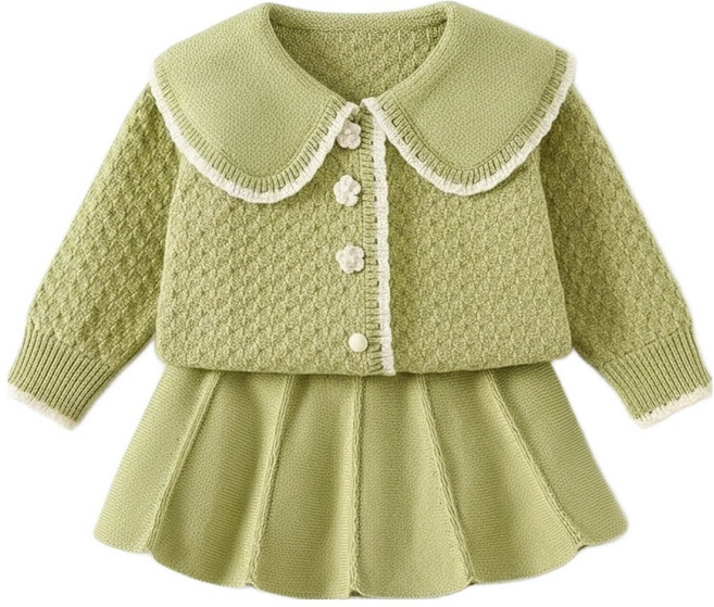 Arbe 스너글 니트 상하복세트