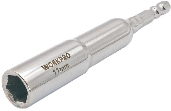 워크프로 롱 비트소켓 복스 11 x 110 mm WP408235, 1개