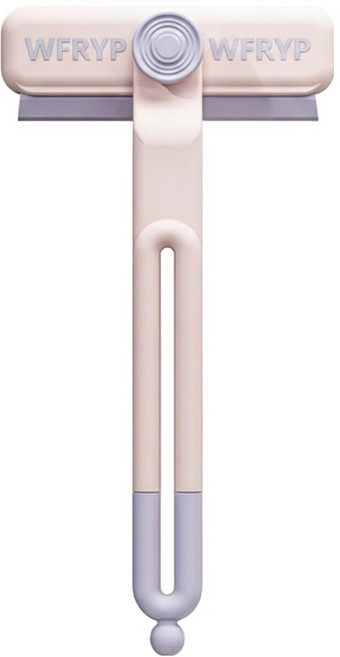 몰투데이 창문 유리 청소 브러쉬, 분홍색 + 보라색, 1개