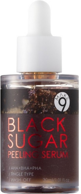 메이크나인 블랙슈가 워시오프 필링 세럼, 1개, 30ml