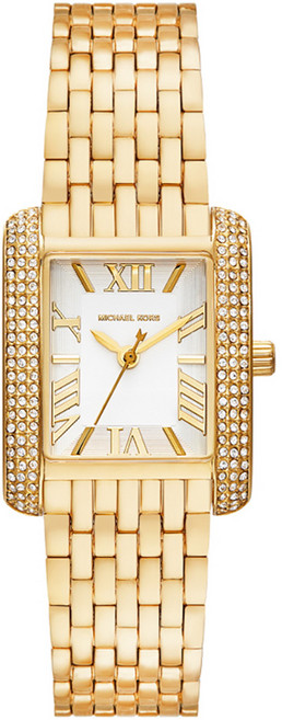 MICHAEL KORS 女款Emery方形金屬手錶 MK4826