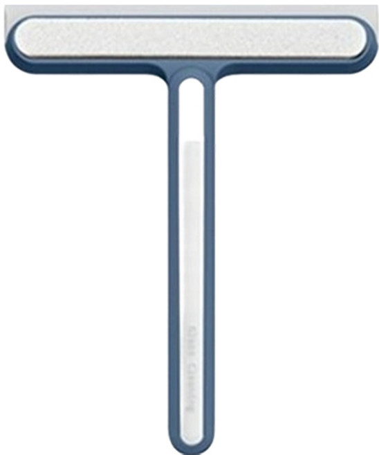 몰투데이 한번에 쓱싹 유리닦이 창문 방충망 청소 솔, 01 블루, 1개