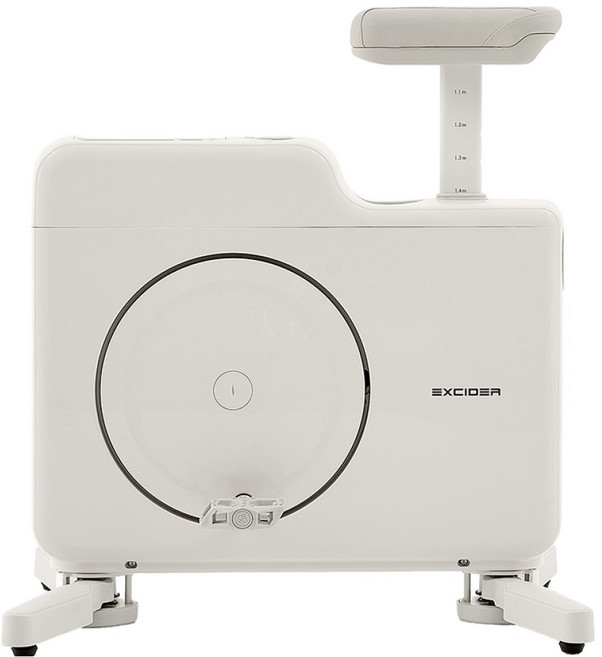 엑사이더 큐브바이크2 슬림형 미니 실내자전거, 화이트, EB730