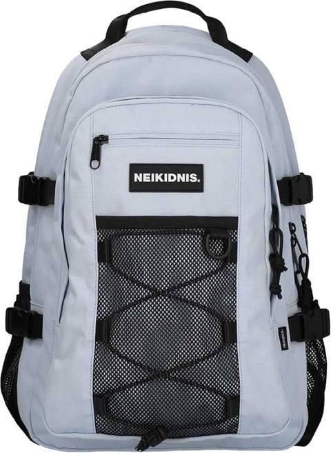 NEIKIDNIS 男女通用網眼束口後揹包, 淺藍色