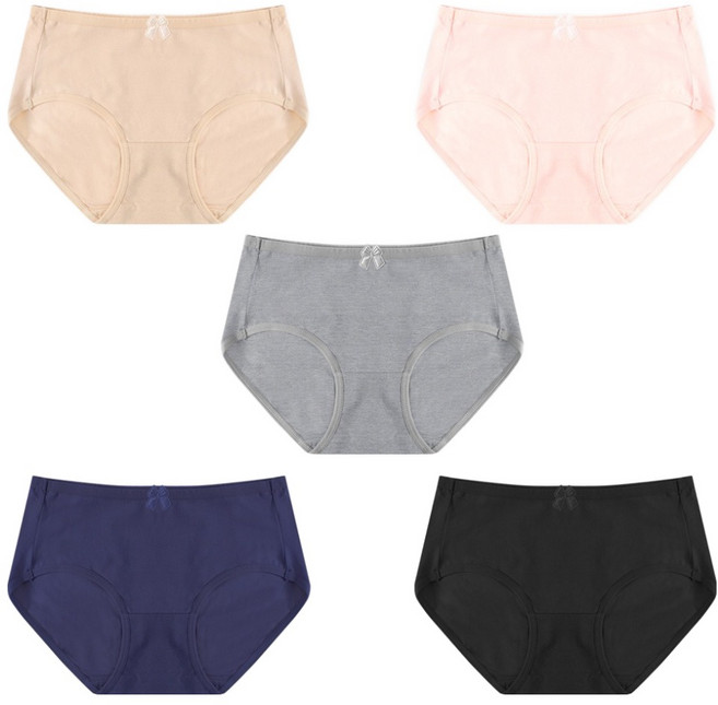 소소미도 주니어용 면 데일리 팬티 5종 세트