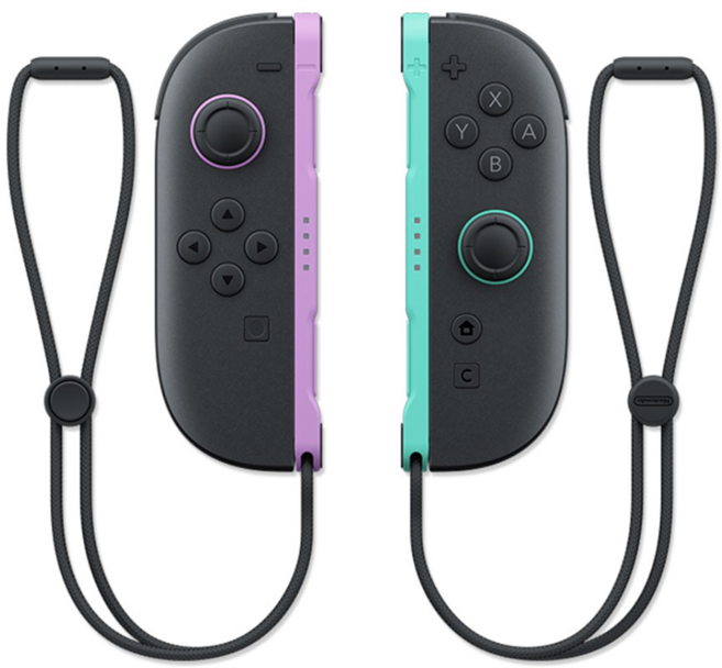 Nintendo 任天堂 SWITCH 2 Joy-Con 2 左右手把, 淺紫色 + 淺綠色, 1套, 單一商品