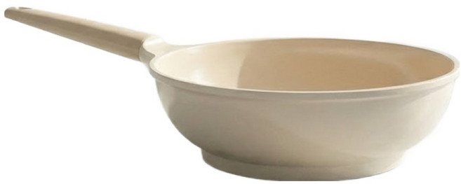 트루쿡 인덕션 웍 세라믹 궁중팬 베이지, 28cm, 1개