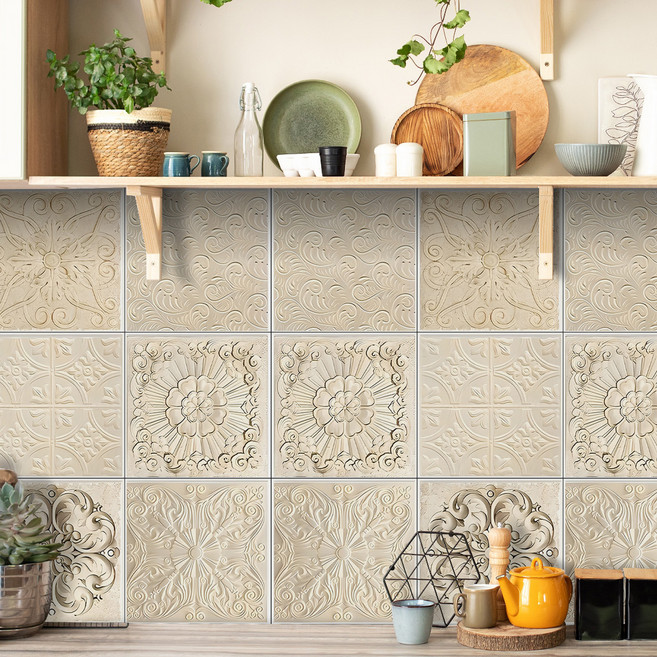 서앤유 유럽 엔티크 타일 스타일 스티커 12p, 타입11