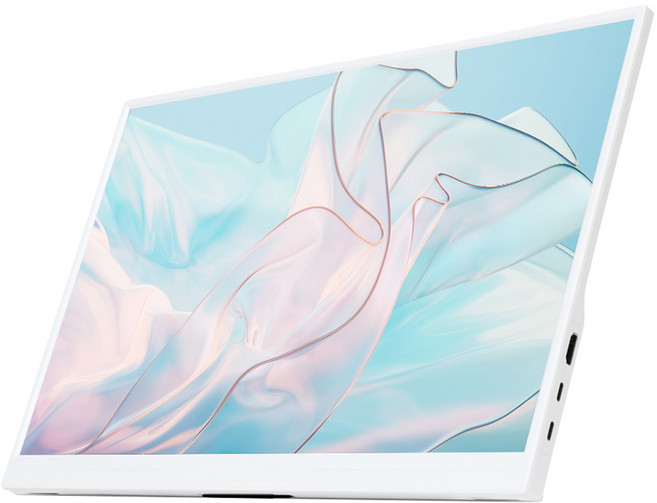 파트너라인 WUXGA IPS 60Hz HDR LITE 포터블 모니터 화이트, 40cm, PA-16-LITE