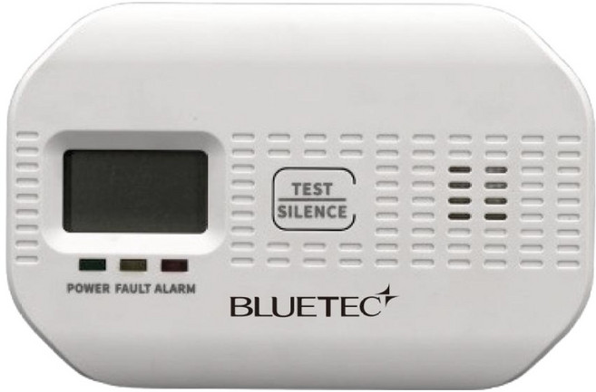 BLUETEC 一氧化碳警報器 BT-020 C4081128, 混合色, 1個