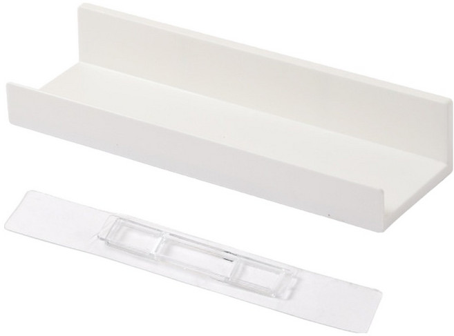 코다치프 무타공 욕실선반, 화이트, 1개