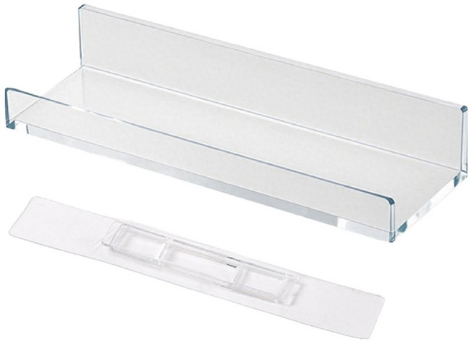 코다치프 무타공 욕실선반, 투명, 1개