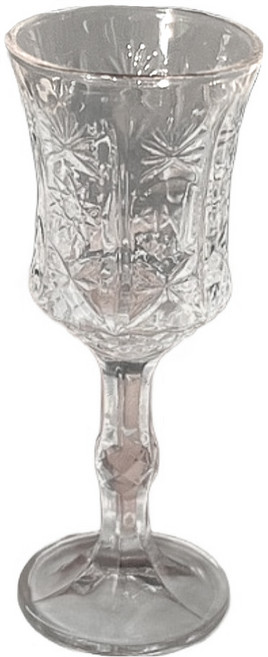 다파랑 유럽 빈티지 앤틱 크리스탈 글라스 샴페인잔 소형 HJ1081, 2개, 55ml