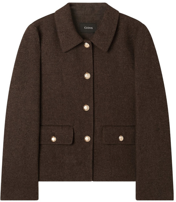 韓國 CLOVIS 女款翻領夾克