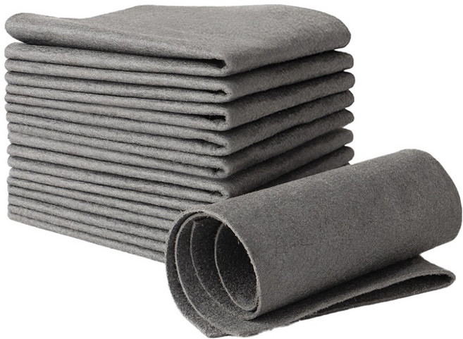 데이젤 물자국 없는 마이크로파이버 멀티타올, 그레이, 10개