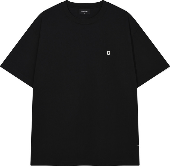 커버낫 남성용 스몰 C 로고 면 티셔츠