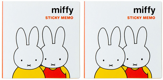 스튜디오에잇 미피 2단점착메모, 1타입, 2개