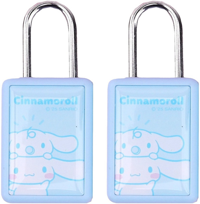 산리오 캐릭터 다이얼 자물쇠 시나모롤, 2개