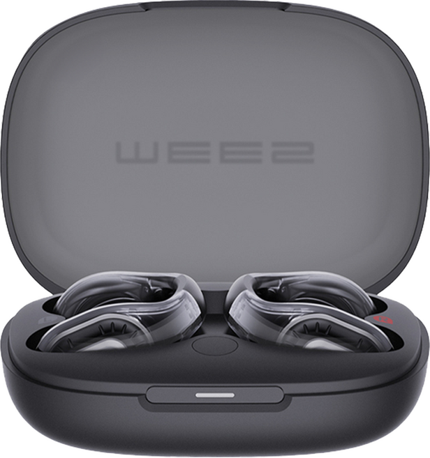MEES 邁斯 AI即時翻譯 耳夾式智能藍芽耳機, 透明款, Ear Clip Pro
