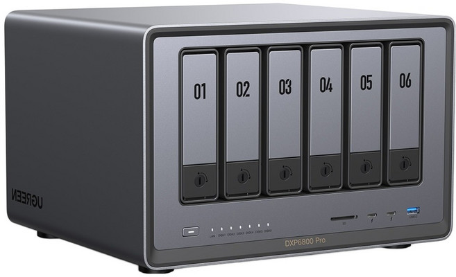 유그린 고성능 나스 DXP 시리즈 NAS 6베이, DXP6800Pro