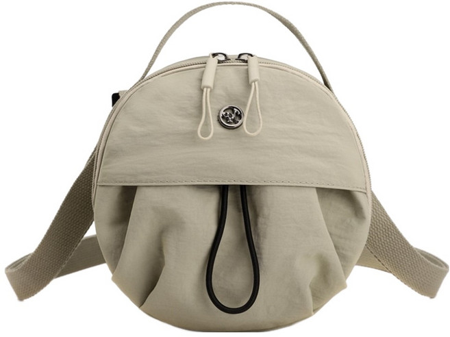 Endove 女用手機迷你斜揹包, 米色