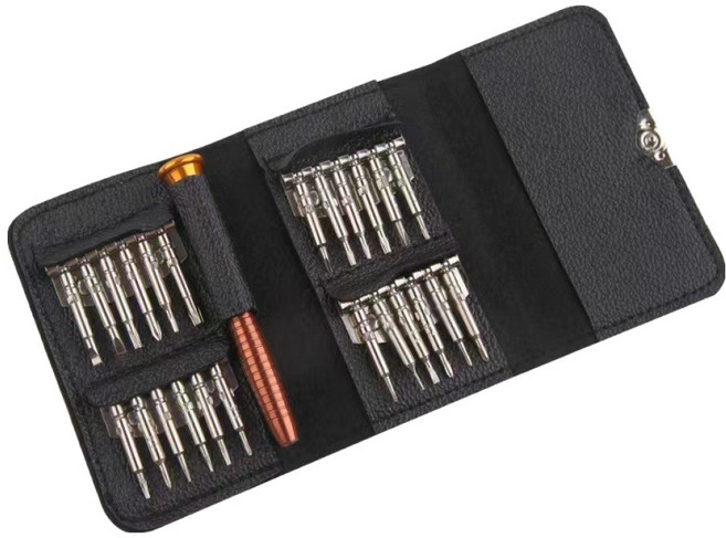 공구엔 정밀 소형 안경 나사 드라이버 25p 세트, 1세트