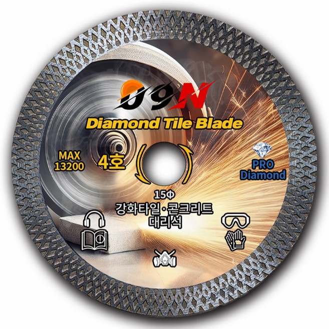 공구엔 프로다이아 타일날 105mm, 1개