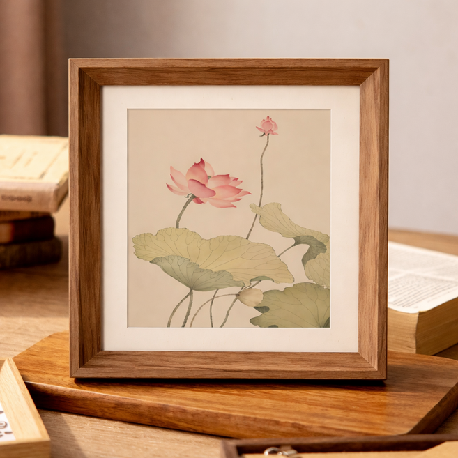 뎁시스 테이블 사진 나무 액자 걸이, 1개, 타입 1