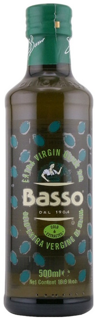 Basso 巴碩 特級初榨橄欖油 圓筒形, 1個, 500ml