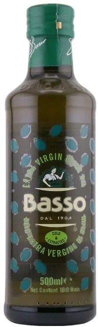 Basso 엑스트라버진 올리브유 원통형, 1개, 500ml - 쿠팡
