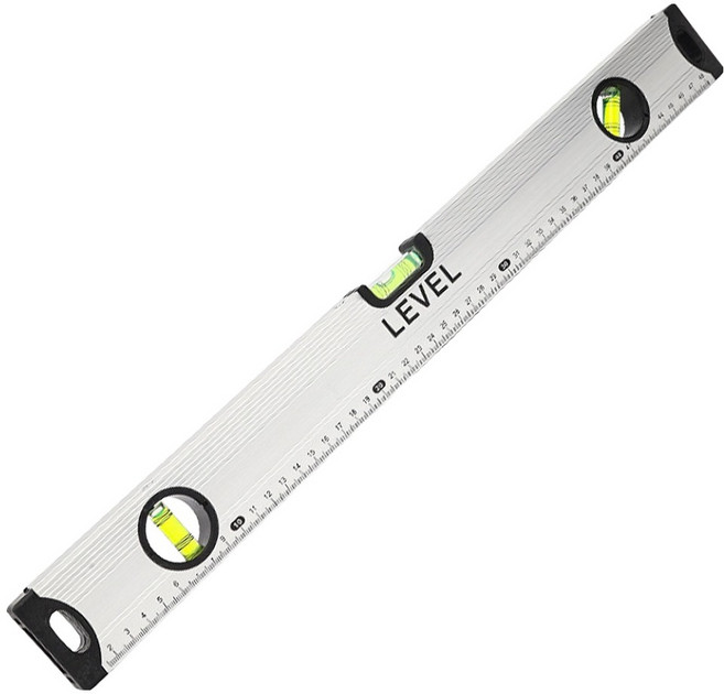 공구엔 자석 수평계 실버 500mm, 1개