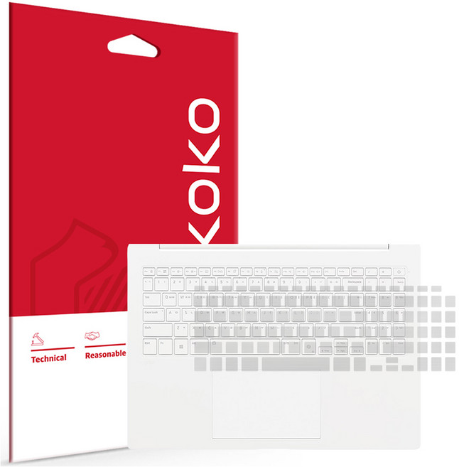 스코코 LG그램 프로 AI 2026 16Z90U 16ZD90U 키보드 보호필름 세트, 1세트