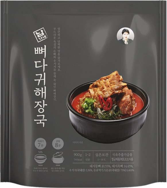 남가네설악추어탕 뼈다귀해장국, 900g, 1개