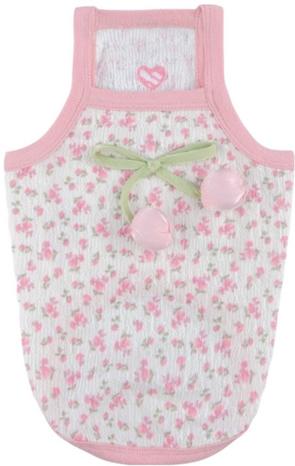 핑카홀릭 반려동물 체리쉬 튤립 시어서커 쿨나시 TT7912, 핑크, 1개