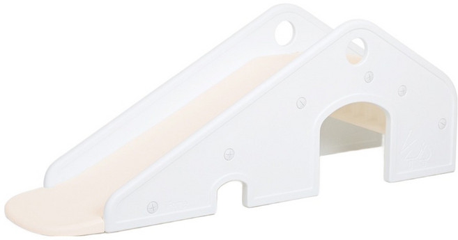 아이팜 코지 하우스 유아 미끄럼틀, 화이트우드, 1개