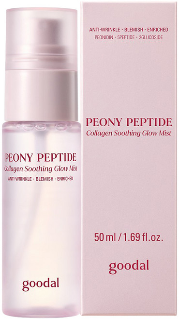 구달 피오니 펩타이드 콜라겐 물광 미스트 미니, 50ml, 1개