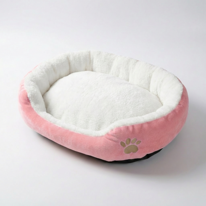 아메리칸베커 애견 고양이 강아지 방석, 분홍색, 1개