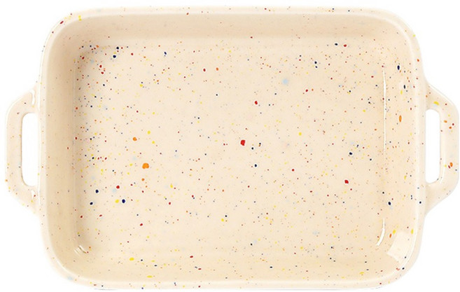 Verona Luce 長方形焗烤盤, 象牙白, 1個