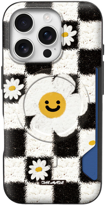 더메이드 윈터데이지 카드 2장 맥세이프 슬림 범퍼 휴대폰 케이스