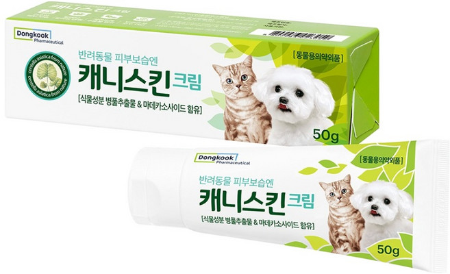 동국제약 반려동물 캐니스킨 크림, 1개, 50g