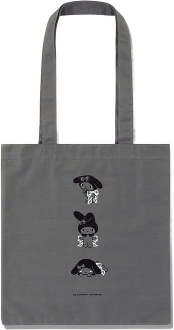 BLACKPINK x 美樂蒂 聯名款輕便環保袋, 單品, 灰色
