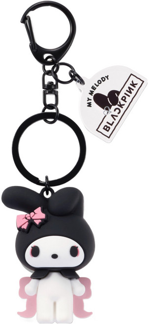 블랙핑크 x 마이멜로디 콜라보레이션 MD 고무 키링, 단품, 혼합색상