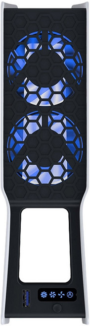 DOBE PS5pro/PS5slim 通用風扇, 黑色, 1個, TP5-35159
