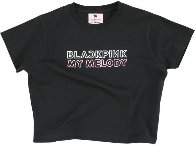 BLACKPINK x 美樂蒂 聯名款短版T恤, 單品, 單一顏色