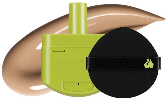 언리시아 새틴 웨어 헬시 그린 쿠션 파운데이션 리필 15g, 24N 윈드 스톰, 1개 - 쿠팡