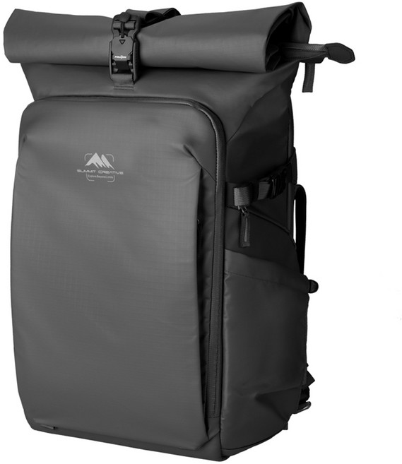 SUMMIT CREATIVE 山木 Metropolis 捲蓋式相機包 28L, 黑色, 1個