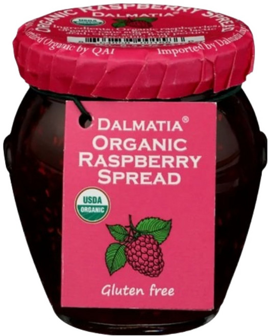 달마티아 유기농 라즈베리 스프레드, 240g, 1개